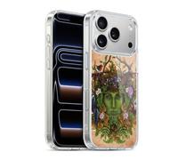 Head Case Designs Officially Licensed Brigid Ashwood The Greenman Celtic Wisdom Gel Case [Military Grade Protection] Compatible with Apple iPhone 17 Pro and Compatible with MagSafe