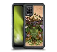 Head Case Designs Officially Licensed Brigid Ashwood The Greenman Celtic Wisdom Ultra-Armoured Shockproof Case [Military Grade Protection] Compatible With Samsung Galaxy A12 (2020)