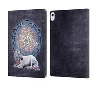 Head Case Designs Officially Licensed Brigid Ashwood Unicorn Celtic Leather Wallet Case Compatible With Apple iPad Air 13 2024/2025