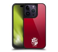 Head Case Designs Officially Licensed British and Irish Lions Gradient Mono 2025 Jersey Kit Gel Armour Case [Military Grade Protection] Compatible With Apple iPhone 14 Pro