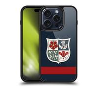 Head Case Designs Officially Licensed British and Irish Lions Heritage Blue 2025 Jersey Kit Gel Armour Case [Military Grade Protection] Compatible With Apple iPhone 15 Pro