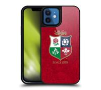 Head Case Designs Officially Licensed British and Irish Lions Replica 2025 Jersey Kit Gel Armour Case [Military Grade Protection] Compatible With Apple iPhone 12 / iPhone 12 Pro