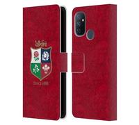 Head Case Designs Officially Licensed British and Irish Lions Replica 2025 Jersey Kit Leather Wallet Case Compatible With OnePlus Nord N100