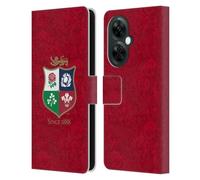 Head Case Designs Officially Licensed British and Irish Lions Replica 2025 Jersey Kit Leather Wallet Case Compatible With OnePlus Nord CE 3 Lite 5G