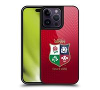 Head Case Designs Officially Licensed British and Irish Lions Textured 2025 Jersey Kit Gel Armour Case [Military Grade Protection] Compatible With Apple iPhone 14 Pro Max