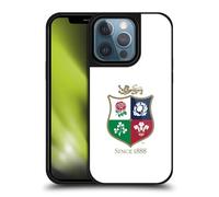 Head Case Designs Officially Licensed British and Irish Lions White 2025 Jersey Kit Gel Armour Case [Military Grade Protection] Compatible With Apple iPhone 13 Pro