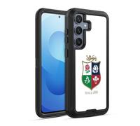 Head Case Designs Officially Licensed British and Irish Lions White Badge Ultra-Armoured Shockproof Case [Military Grade Protection] Compatible With Samsung Galaxy S25