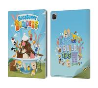 Head Case Designs Officially Licensed Bugs Bunny Builders Characters Graphics Leather Wallet Case Compatible With Apple iPad Pro 12.9 2020/2021/2022