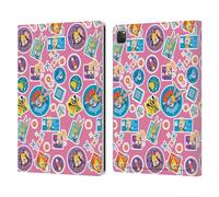 Head Case Designs Officially Licensed Bugs Bunny Builders Icons Graphics Leather Wallet Case Compatible With Apple iPad Pro 12.9 2020/2021/2022