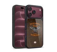 Head Case Designs Officially Licensed Busted Knuckle Garage Motorcycles Graphics Gel Armour Case [Military Grade Protection] Compatible With Apple iPhone 18 Pro
