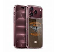 Head Case Designs Officially Licensed Busted Knuckle Garage Motorcycles Graphics Gel Case [Military Grade Protection] Compatible With Apple iPhone 18 Pro