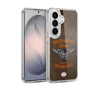 Head Case Designs Officially Licensed Busted Knuckle Garage Motorcycles Graphics Gel Case [Military Grade Protection] Compatible with Samsung Galaxy S26 and Compatible with MagSafe