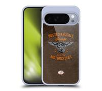 Head Case Designs Officially Licensed Busted Knuckle Garage Motorcycles Graphics Gel Case [Military Grade Protection] Compatible with Google Pixel 10 Pro XL and Compatible with MagSafe