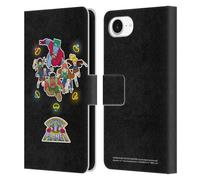 Head Case Designs Officially Licensed Captain Planet And The Planeteers Character Art Graphics Leather Wallet Case Compatible With Apple iPhone 16e