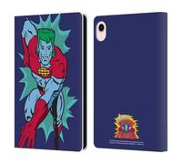 Head Case Designs Officially Licensed Captain Planet And The Planeteers Halftone Graphics Leather Wallet Case Compatible With Apple iPad mini (2021/2024)