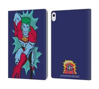 Head Case Designs Officially Licensed Captain Planet And The Planeteers Halftone Graphics Leather Wallet Case Compatible With Apple iPad Air 13 2024/2025