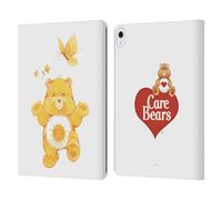 Head Case Designs Officially Licensed Care Bears Funshine Classic Leather Wallet Case Compatible With Apple iPad Air 13 2024/2025