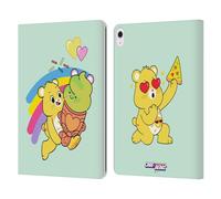 Head Case Designs Officially Licensed Care Bears Funshine Ice Cream Sweet And Savory Leather Wallet Case Compatible With Apple iPad Air 13 2024/2025