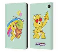 Head Case Designs Officially Licensed Care Bears Funshine Ice Cream Sweet And Savory Leather Wallet Case Compatible With Amazon Fire 7 2022