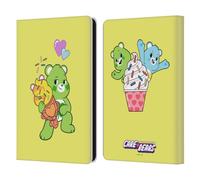 Head Case Designs Officially Licensed Care Bears Good Luck Ice Cream Sweet And Savory Leather Wallet Case Compatible With Amazon Kindle Paperwhite 6