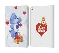 Head Case Designs Officially Licensed Care Bears Grumpy Classic Leather Wallet Case Compatible With Apple iPad Air 13 2024/2025