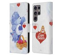 Head Case Designs Officially Licensed Care Bears Grumpy Classic Leather Wallet Case Compatible With Samsung Galaxy S24 Ultra 5G
