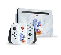Head Case Designs Officially Licensed Care Bears Grumpy Classic Vinyl Sticker Gaming Skin Decal Cover Compatible With Nintendo Switch Console & Dock & Joy-Con Controller Bundle