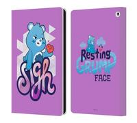 Head Case Designs Officially Licensed Care Bears Grumpy Graphics Leather Wallet Case Compatible With Fire HD 8/Fire HD 8 Plus 2020