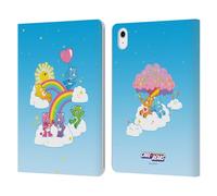 Head Case Designs Officially Licensed Care Bears Iconic 40th Anniversary Leather Wallet Case Compatible With Apple iPad Air 11 2020/2022/2024/2025