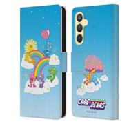 Head Case Designs Officially Licensed Care Bears Iconic 40th Anniversary Leather Wallet Case Compatible With Samsung Galaxy S23 FE 5G