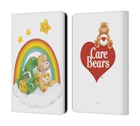Head Case Designs Officially Licensed Care Bears Rainbow 2 Classic Leather Wallet Case Compatible With Amazon Kindle Paperwhite 6