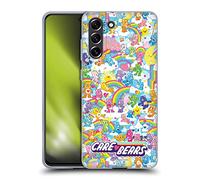 Head Case Designs Officially Licensed Care Bears Rainbow 40th Anniversary Gel Case [Military Grade Protection] Compatible with Samsung Galaxy S21 FE 5G and Compatible with MagSafe