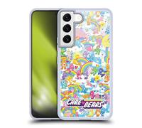 Head Case Designs Officially Licensed Care Bears Rainbow 40th Anniversary Gel Case [Military Grade Protection] Compatible with Samsung Galaxy S22 5G and Compatible with MagSafe