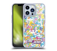 Head Case Designs Officially Licensed Care Bears Rainbow 40th Anniversary Gel Case [Military Grade Protection] Compatible with Apple iPhone 13 Pro and Compatible with MagSafe