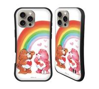 Head Case Designs Officially Licensed Care Bears Rainbow Classic Hybrid Case Compatible With Apple iPhone 16 Pro Max