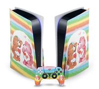 Head Case Designs Officially Licensed Care Bears Rainbow Classic Vinyl Faceplate Sticker Gaming Skin Decal Cover Compatible With Sony PlayStation 5 PS5 Disc Edition Console & DualSense Controller