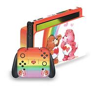 Head Case Designs Officially Licensed Care Bears Rainbow Classic Vinyl Sticker Gaming Skin Decal Cover Compatible With Nintendo Switch OLED Bundle