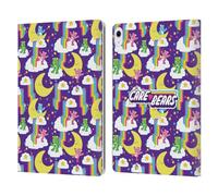 Head Case Designs Officially Licensed Care Bears Rainbow Falls 40th Anniversary Leather Wallet Case Compatible With Apple iPad Air 13 2024/2025