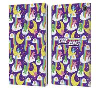 Head Case Designs Officially Licensed Care Bears Rainbow Falls 40th Anniversary Leather Wallet Case Compatible With Amazon Fire Max 11 2023
