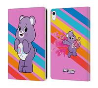 Head Case Designs Officially Licensed Care Bears Share Characters Leather Wallet Case Compatible With Apple iPad 10.9 2022/2025