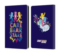 Head Case Designs Officially Licensed Care Bears Stare 40th Anniversary Leather Wallet Case Compatible With Amazon Kindle Paperwhite 6
