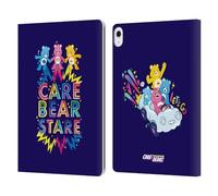 Head Case Designs Officially Licensed Care Bears Stare 40th Anniversary Leather Wallet Case Compatible With Apple iPad Air 13 2024/2025