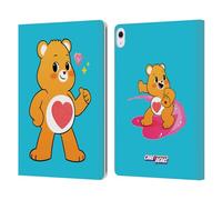 Head Case Designs Officially Licensed Care Bears Tenderheart Characters Leather Wallet Case Compatible With Apple iPad Air 13 2024/2025