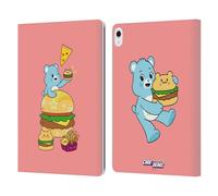 Head Case Designs Officially Licensed Care Bears Wish Burger Sweet And Savory Leather Wallet Case Compatible With Apple iPad Air 13 2024/2025