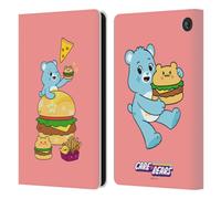 Head Case Designs Officially Licensed Care Bears Wish Burger Sweet And Savory Leather Wallet Case Compatible With Amazon Fire 7 2022