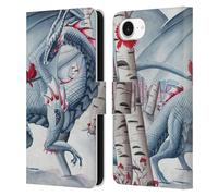 Head Case Designs Officially Licensed Carla Morrow Lady Of The Forest Dragons Leather Wallet Case Compatible With Apple iPhone 16e