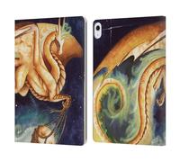 Head Case Designs Officially Licensed Carla Morrow To Carry The Moon Dragons Leather Wallet Case Compatible With Apple iPad Air 13 2024/2025