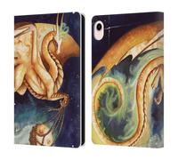 Head Case Designs Officially Licensed Carla Morrow To Carry The Moon Dragons Leather Wallet Case Compatible With Apple iPad mini (2021/2024)