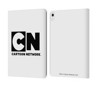 Head Case Designs Officially Licensed Cartoon Network Plain Logo Leather Wallet Case Compatible With Apple iPad Air 13 2024/2025