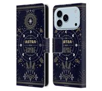 Head Case Designs Officially Licensed Cat Coquillette Ad Astra Linear Leather Wallet Case Compatible With Apple iPhone 17 Pro